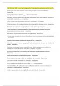 BIO 110 BUNDLED QUESTIONS WITH CORRECT ANSWERS LATEST UPDATE 2026&sol;2027