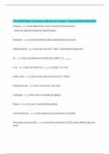 NCC WHNP Exam &vert; Questions with Correct Answers &vert; Latest Update &lpar;2025&sol;2026&rpar;