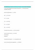 NCC WHNP Exam &vert; Questions with Correct Answers &vert; Latest Update &lpar;2025&sol;2026&rpar;