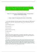 "Test Bank for Primary Care&colon; The Art and Science of Advanced Practice Nursing&comma; 6th Edition by Dunphy &ndash; Comprehensive Questions & Answers complete chapters 1-82 