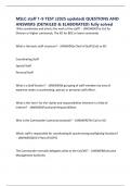 MSLC staff 1-9 TEST &lpar;2025 updated&rpar; QUESTIONS AND ANSWERS &lpar;DETAILED & ELABORATED&rpar; fully solved