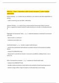 BUNDLE FOR NSG 411 EXAMS  &vert; ALL Questions with Correct Answers &vert; Verified Solutions