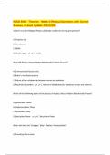 BUNDLE FOR NSGD 3006 EXAMS  &vert; ALL Questions with Correct Answers &vert; Verified Solutions