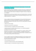 NUR 337 Exam - ATI Intravenous Medication Administration &vert; Questions with Correct Answers &vert; 100&percnt; Pass