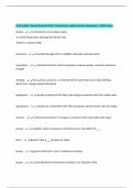 NUR 1520 - Psych Exam 3-OCC &vert; Questions with Correct Answers &vert; 100&percnt; Pass