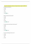 Acupuncture&colon; Quiz Questions and Answers &vert;Complete Solutions Graded A&plus; &vert;100&percnt; Correct 