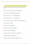 PACKAGE-&colon;&colon;ACUPUNCTURE EXAMS WITH CORRECT ANSWERS 