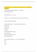 NURS 642 Exam 1 &vert; Questions with Correct Answers &vert; Latest Update 2025&sol;2026