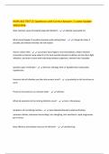 NURS 642 TEST 2&vert; Questions with Correct Answers &vert; Latest Update 2025&sol;2026