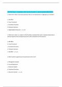 OIM 452 Exam &vert; Questions with Correct Answers &vert; Latest Update &lpar;2025&sol;2026&rpar;