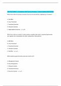 OIM 452 EXAM 1 &vert; Questions with Correct Answers &vert; Latest Update &lpar;2025&sol;2026&rpar;