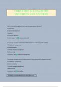 COBA CORE ALL EXAM 2025 QUESTIONS AND ANSWERS