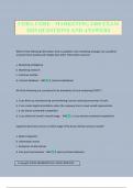 COBA CORE - MARKETING 2400 EXAM 2025 QUESTIONS AND ANSWERS