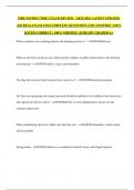 FIRE INSTRUCTOR 2 EXAM REVIEW   &vert;2025-2026  LATEST UPDATED &vert;120 REAL EXAM AND COMPLETE QUESTIONS AND ANSWERS &vert; 100&percnt; RATED CORRECT &vert; 100&percnt; VERFIED &vert; ALREADY GRADED A&plus;