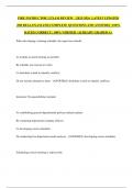 FIRE INSTRUCTOR 2 EXAM REVIEW   &vert;2025-2026  LATEST UPDATED &vert;300 REAL EXAM AND COMPLETE QUESTIONS AND ANSWERS &vert; 100&percnt; RATED CORRECT &vert; 100&percnt; VERFIED &vert; ALREADY GRADED A&plus;