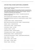 CHS 200 FINAL EXAM QUESTIONS & ANSWERS