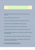 CLAIMS ADJUSTER EXAM 2025 QUESTIONS AND ANSWERS