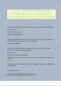 CLEET - REPORT WRITING AND COMMUNITY HUMAN RELATIONS EXAM 2025 QUESTIONS AND ANSWERS
