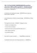 CSE 110 Final EXAM COMPREHENSIVE questions answered&comma; 2025 verified graded A&plus; already passed&excl;