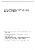 ICEMA PROTOCOL TEST WITH FULL PACK SOLUTIONS