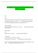 ICEMA Protocols for Paramedic and EMT Practice&period;