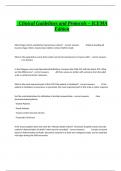 &bull; Clinical Guidelines and Protocols &ndash; ICEMA Edition&period;