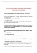 ICEMA PROTOCOL TEST QUESTIONS AND CORRECT ANSWERS 100&percnt; VERIFIED&excl;&excl;