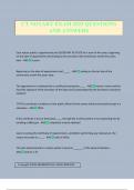 CT NOTARY EXAM 2025 QUESTIONS AND ANSWERS