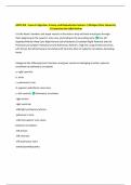 ANTR 350 &ndash; Exam 4&colon; Digestive&comma; Urinary&comma; and Reproductive Systems &vert; Michigan State University  &vert; Comprehensive Q&A Review 