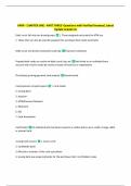 APRP - CHAPTER ONE - PART THREE- Questions with Verified Answers&vert; Latest  Update Graded A&plus; 