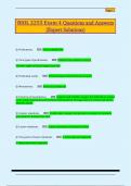 BIOL 2255 Exam 4 Questions and Answers  &lpar;Expert Solutions&rpar; 