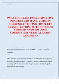 PAEA EOC EXAM