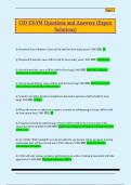 CID EXAM Questions and Answers &lpar;Expert  Solutions&rpar;