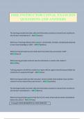 FIRE INSTRUCTOR 2 FINAL EXAM 2025 QUESTIONS AND ANSWERS