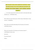 FIRE AND LIFE SAFETY EDUCATOR EXAM  &vert;2025-2026  LATEST UPDATED &vert;425 REAL EXAM AND COMPLETE QUESTIONS AND ANSWERS &vert; 100&percnt; RATED CORRECT &vert; 100&percnt; VERFIED &vert; ALREADY GRADED A&plus;