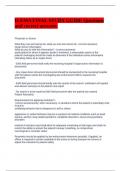 ICEMA FINAL STUDY GUIDE Questions and correct answers&period;