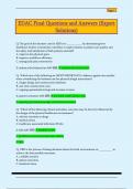 EDAC Final Questions and Answers &lpar;Expert  Solutions&rpar; 