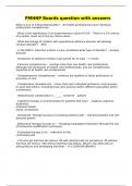 PMHNP Boards question with answers