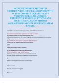 ACCOUNT PAYABLE SPECIALIST  CERTIFICATION IOFM EXAM 2025&sol;2026 WITH  ACTUAL CORRECT QUESTIONS AND  VERIFIED DETAILED ANSWERS  &vert;FREQUENTLY TESTED QUESTIONS AND  SOLUTIONS &vert;ALREADY GRADED  A&plus;&vert;NEWEST&vert;BRAND NEW VERSION&excl;&excl;&vert;LATEST  UPDATE