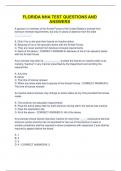Florida NHA test questions and answers