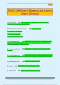 FHCE 3100 Exam 2 Questions and Answers  &lpar;Expert Solutions&rpar; 