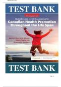 Test Bank For Edelman and Kudzma's Canadian Health Promotion Throughout the Life Span 2nd Edition by Marian Luctkar-Flude RN PhD CCSNE FCNEI &comma; Jane Tyerman RN BA BScN MScN PhD&vert;&vert;ISBN&colon;9780443125218