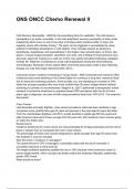 ONS&sol;ONCC Chemotherapy Immunotherapy Certificate Exam NEWEST 2025&sol;2026 ACTUAL EXAM COMPLETE QUESTIONS AND CORRECT DETAILED ANSWERS &lpar;VERIFIED ANSWERS&rpar; &vert;ALREADY GRADED A&plus;&vert;&vert;BRAND NEW&excl;&excl; &lpar;ALL BUNDLED HERE&excl;&excl;&excl;&rpar;