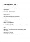 ONS Certification- arob NEWEST 2025&sol;2026 ACTUAL EXAM COMPLETE QUESTIONS AND CORRECT DETAILED ANSWERS &lpar;VERIFIED ANSWERS&rpar; &vert;ALREADY GRADED A&plus;&vert;&vert;BRAND NEW&excl;&excl;