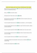 Avionics exam 2 Questions with Correct Answers Verified by Experts&vert; Latest Update 