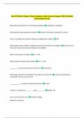 Avit 323 Block 3 Notes&vert; Exam Questions with Correct Answers 100&percnt; Verified&vert;  Guaranteed Success 
