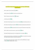 Avit 323 Block 2 Study Guide Exam Questions with Correct Answers 100&percnt; Verified&vert;  Guaranteed Success