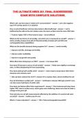THE ULTIMATE NRES 201 FINAL GUIDEEEEEEEE EXAM WITH COMPLETE SOLUTIONS 