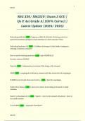 NSG 320&sol; NSG320 &vert; Exam 3 GCU &vert; Qs & As&vert; Grade A&vert; 100&percnt; Correct &vert; Latest Update &lpar;2025&sol; 2026&rpar; 