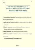 GCU NSG 320&sol; NSG320 &vert; Exam 2 &vert; Questions & Answers&vert; Grade A&vert; 100&percnt; Correct &vert; &lpar;NEW 2025&sol; 2026&rpar; 